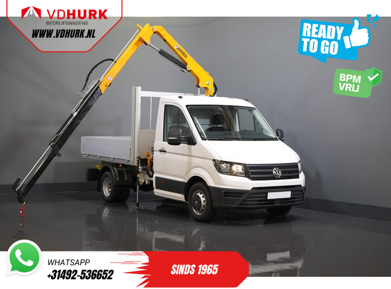 Volkswagen Crafter 50 165 pk Effer 352S Kraan/ Crane/ Kran/ Autokran/ PTO/ Open laadbak/ Dubbel Lucht - Commercial vehicle: picture 1 Volkswagen Crafter 50 165 pk Effer 352S Kraan/ Crane/ Kran/ Autokran/ PTO/ Open laadbak/ Dubbel Lucht - Commercial vehicle: picture 1