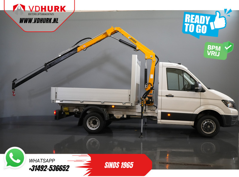 Volkswagen Crafter 50 165 pk Effer 352S Kraan/ Crane/ Kran/ Autokran/ PTO/ Open laadbak/ Dubbel Lucht - Commercial vehicle: picture 2 Volkswagen Crafter 50 165 pk Effer 352S Kraan/ Crane/ Kran/ Autokran/ PTO/ Open laadbak/ Dubbel Lucht - Commercial vehicle: picture 2