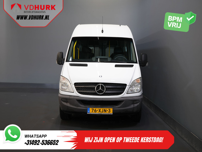 Minibus, Passenger van Mercedes-Benz Sprinter 313 2.2 CDI L2H2 €9.922 Incl. BTW BPM VRIJ! EXPORT Combi/ 9 Persoons/ Kombi/ 9P/ Airco/ Rolstoellift: picture 7