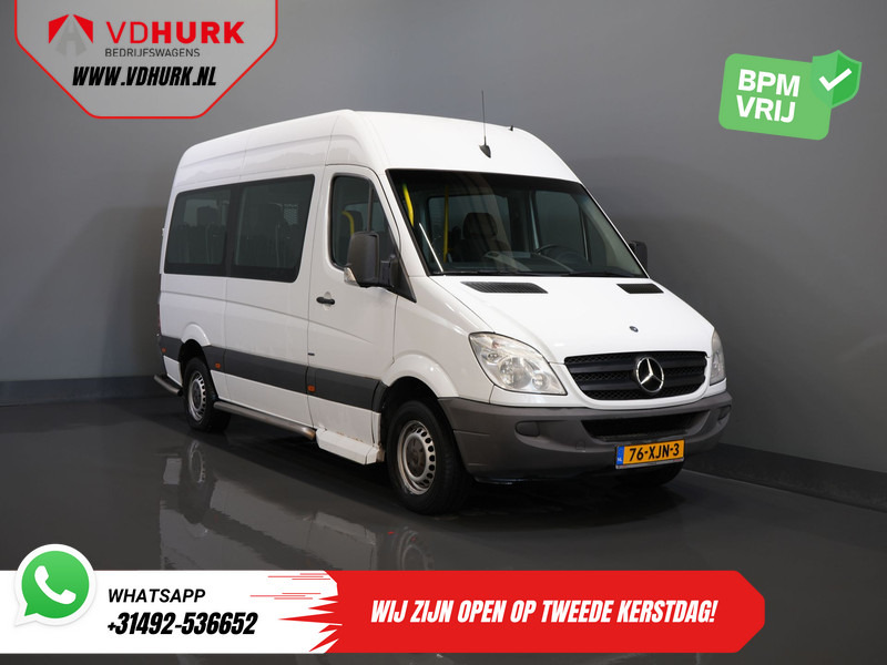 Minibus, Passenger van Mercedes-Benz Sprinter 313 2.2 CDI L2H2 €9.922 Incl. BTW BPM VRIJ! EXPORT Combi/ 9 Persoons/ Kombi/ 9P/ Airco/ Rolstoellift: picture 9