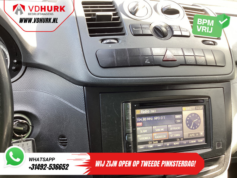 Small van Mercedes-Benz Vito 113 CDI L2 EXPORT ONLY APK 2-2026/ PDC/ Cruise/ Trekhaak/ Airco: picture 10