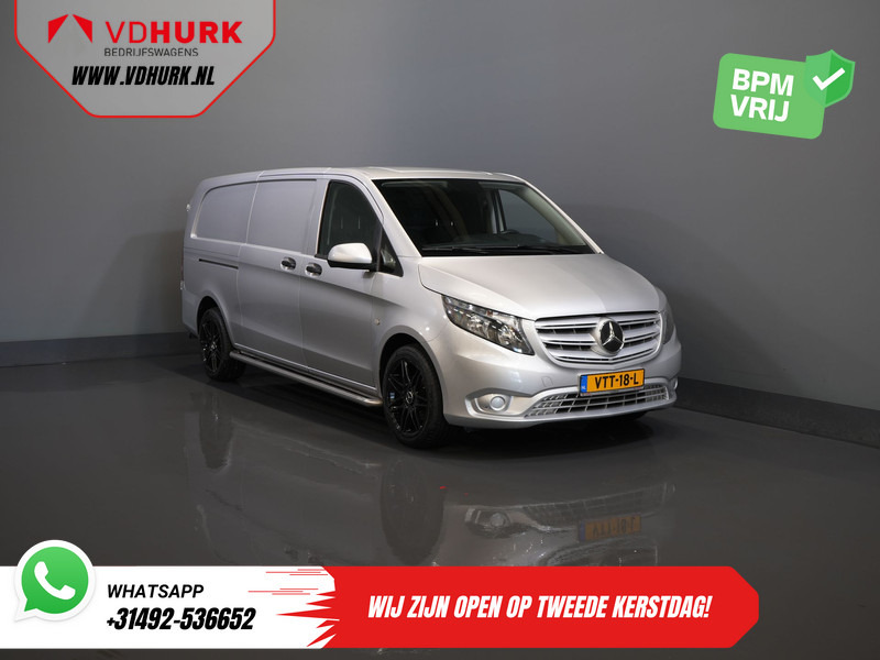 Mercedes-Benz Vito 114 CDI Aut. L3 BPM VRIJ! NL Auto/ Carplay/ Cruise/ DAB/ Camera/ LMV 18”/ Sidebars - Small van: picture 1 Mercedes-Benz Vito 114 CDI Aut. L3 BPM VRIJ! NL Auto/ Carplay/ Cruise/ DAB/ Camera/ LMV 18”/ Sidebars - Small van: picture 1