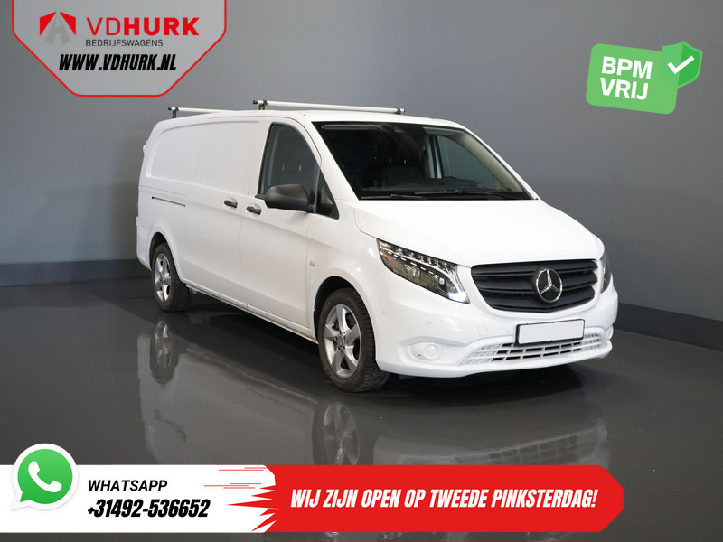 Mercedes-Benz Vito 119 CDI L3 Aut. BPM VRIJ! LED/ Standkachel/ Stoelverw./ Carplay/ Camera/ PDC/ LMV/ Cruise/ Trekhaak/ Airco - Small van: picture 1 Mercedes-Benz Vito 119 CDI L3 Aut. BPM VRIJ! LED/ Standkachel/ Stoelverw./ Carplay/ Camera/ PDC/ LMV/ Cruise/ Trekhaak/ Airco - Small van: picture 1