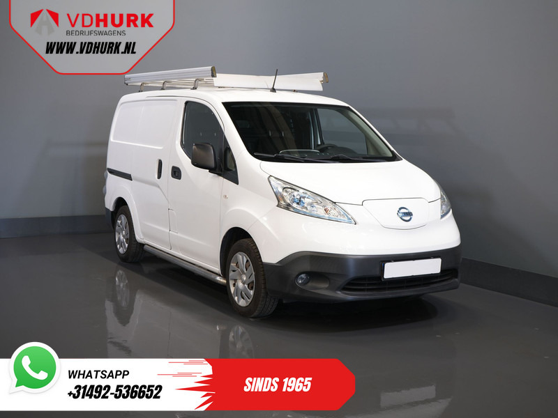 Nissan E-NV200 Optima 24kWh 105 km WLTP Snellader/ Imperiaal/ Sidebars/ PDC/ Cruise/ Airco - Small van, Electric van: picture 1 Nissan E-NV200 Optima 24kWh 105 km WLTP Snellader/ Imperiaal/ Sidebars/ PDC/ Cruise/ Airco - Small van, Electric van: picture 1