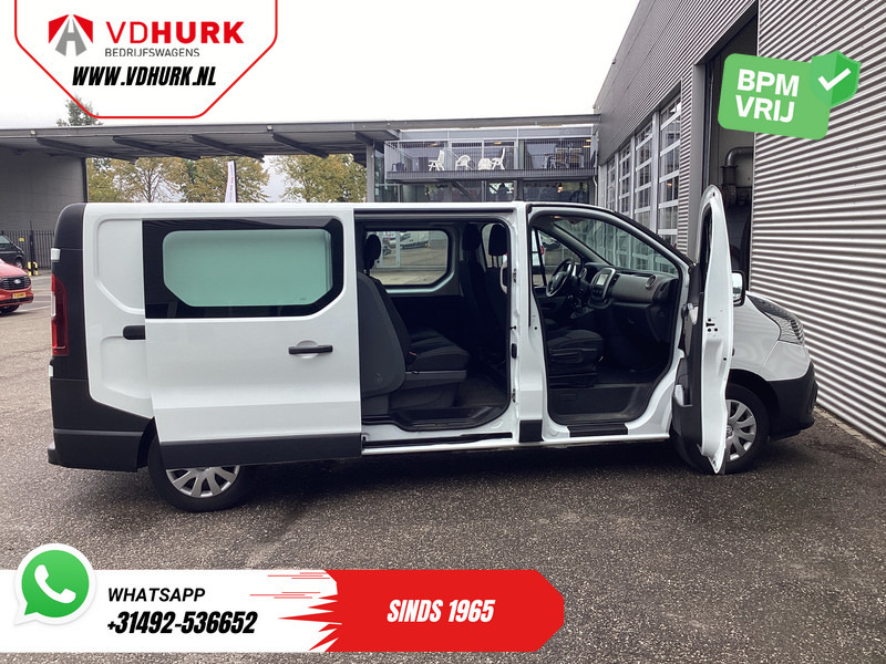 Small van, Combi van Renault Trafic 1.6 dCi 125 pk E6 L2 DC Dubbel Cabine BPM VRIJ NL Auto/ Camera/ Cruise/ Navi/ Airco/ Trekhaak: picture 6