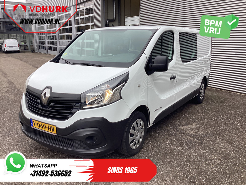 Small van, Combi van Renault Trafic 1.6 dCi 125 pk E6 L2 DC Dubbel Cabine BPM VRIJ NL Auto/ Camera/ Cruise/ Navi/ Airco/ Trekhaak: picture 7