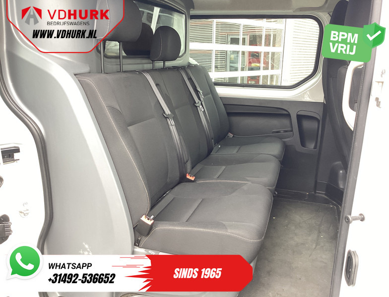 Small van, Combi van Renault Trafic 1.6 dCi 125 pk E6 L2 DC Dubbel Cabine BPM VRIJ NL Auto/ Camera/ Cruise/ Navi/ Airco/ Trekhaak: picture 9