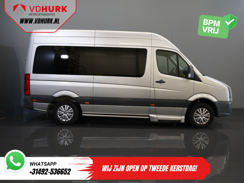 Minibus, Passenger van Volkswagen Crafter 35 2.5 TDI L2H2 MARGE EXPORT ONLY NL Auto/ APK 7-2026/ 5 Zyl./ Combi/ 9 Persoons/ Kombi/ 9P/ Sidebars/ Airco/ Rolstoellift: picture 11