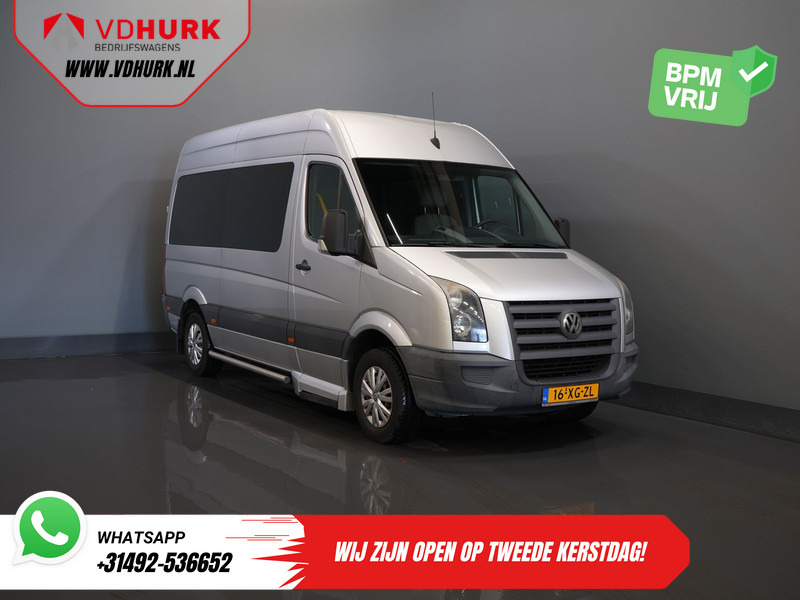 Minibus, Passenger van Volkswagen Crafter 35 2.5 TDI L2H2 MARGE EXPORT ONLY NL Auto/ APK 7-2026/ 5 Zyl./ Combi/ 9 Persoons/ Kombi/ 9P/ Sidebars/ Airco/ Rolstoellift: picture 9