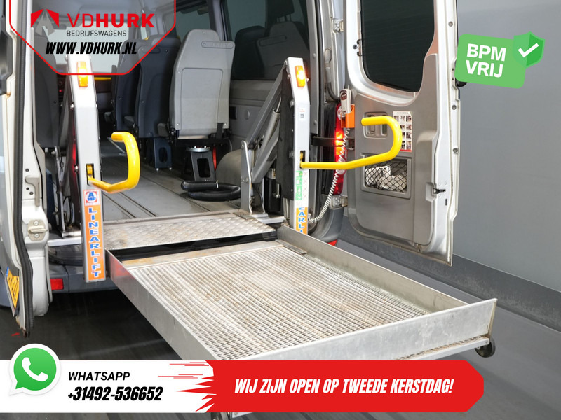 Minibus, Passenger van Volkswagen Crafter 35 2.5 TDI L2H2 MARGE EXPORT ONLY NL Auto/ APK 7-2026/ 5 Zyl./ Combi/ 9 Persoons/ Kombi/ 9P/ Sidebars/ Airco/ Rolstoellift: picture 16