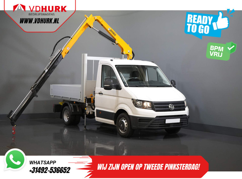 Volkswagen Crafter 50 165 pk Effer 352S Kraan/ Crane/ Kran/ Autokran/ PTO/ Open laadbak/ Dubbel Lucht - Pickup truck: picture 1 Volkswagen Crafter 50 165 pk Effer 352S Kraan/ Crane/ Kran/ Autokran/ PTO/ Open laadbak/ Dubbel Lucht - Pickup truck: picture 1