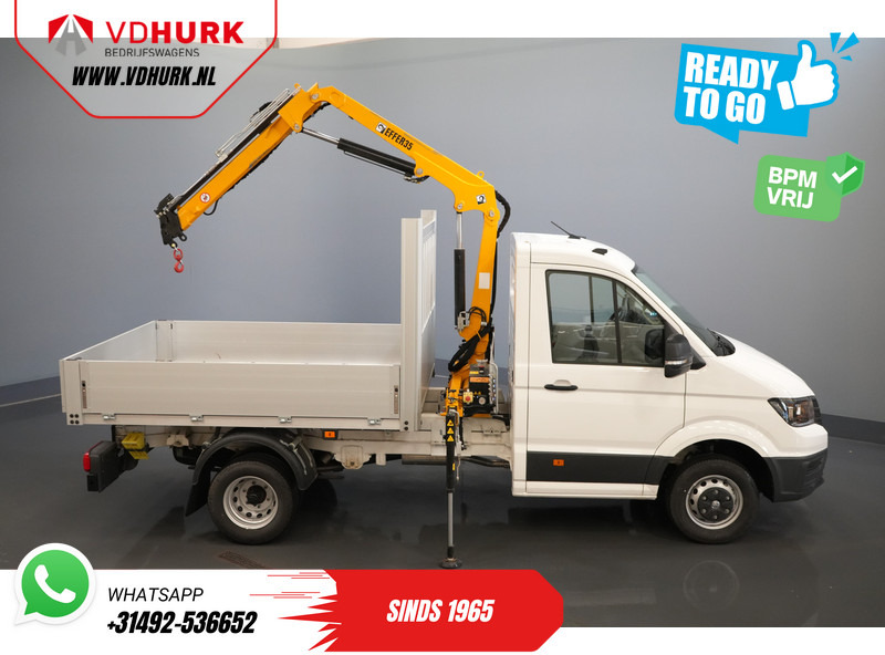 Volkswagen Crafter 50 165 pk Effer 352S Kraan/ Crane/ Kran/ Autokran/ PTO/ Open laadbak/ Dubbel Lucht - Open body delivery van: picture 4 Volkswagen Crafter 50 165 pk Effer 352S Kraan/ Crane/ Kran/ Autokran/ PTO/ Open laadbak/ Dubbel Lucht - Open body delivery van: picture 4