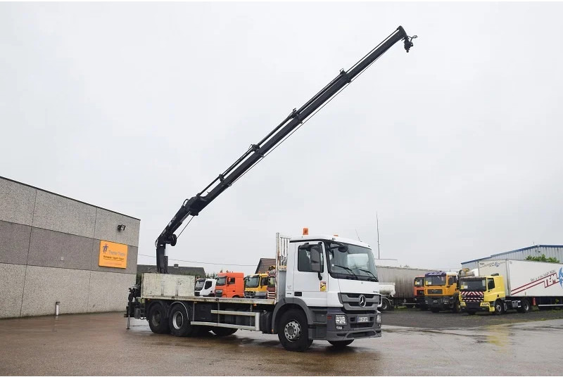 Mercedes-Benz Actros 2641 - Dropside/ Flatbed truck, Crane truck: picture 1 Mercedes-Benz Actros 2641 - Dropside/ Flatbed truck, Crane truck: picture 1