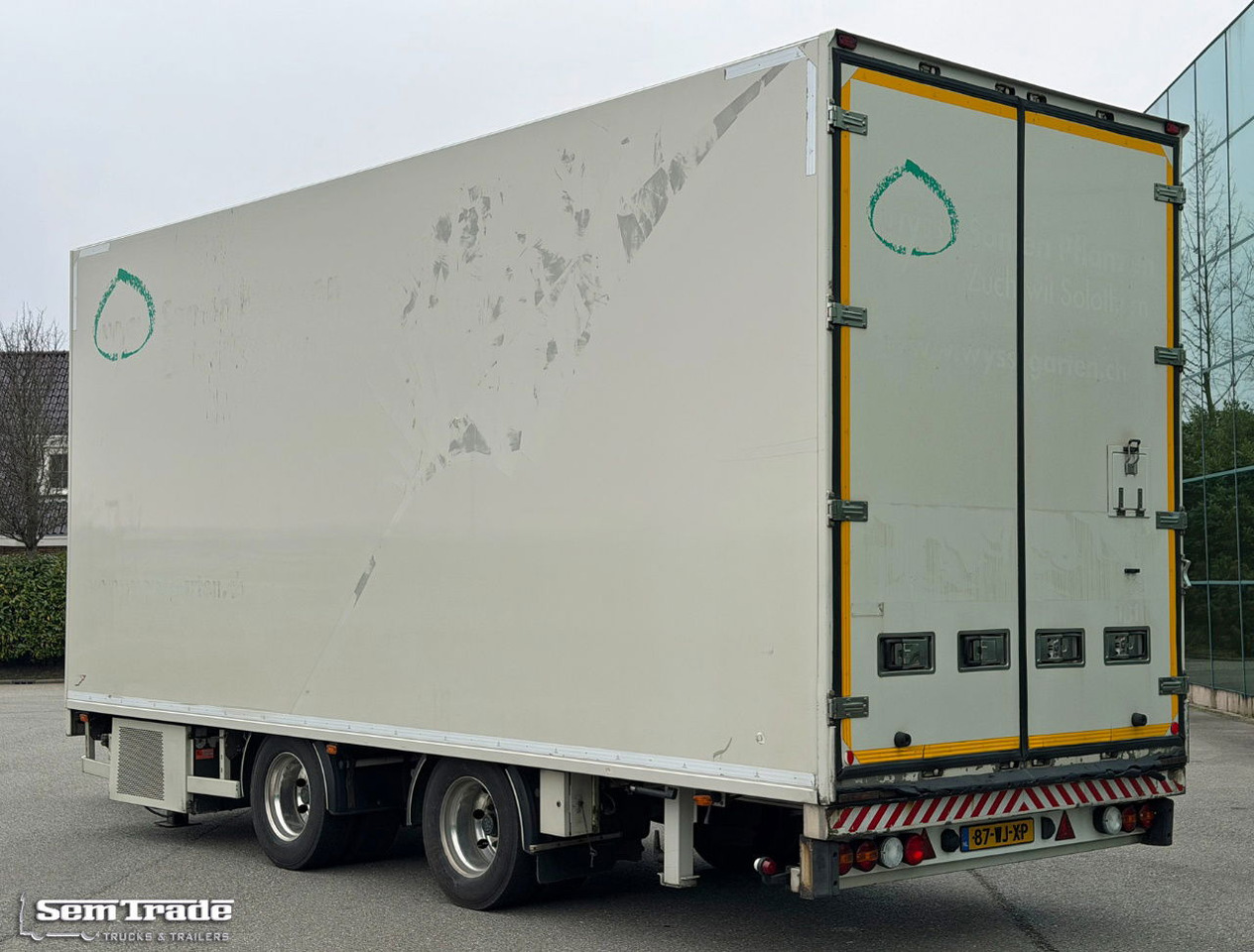 Burg 2-Axle VAN Beurden Isolated BOX TRS Cooling Hydrarolls 710 x 250 x 299 CM Inside Super Condition - Refrigerator trailer: picture 3 Burg 2-Axle VAN Beurden Isolated BOX TRS Cooling Hydrarolls 710 x 250 x 299 CM Inside Super Condition - Refrigerator trailer: picture 3