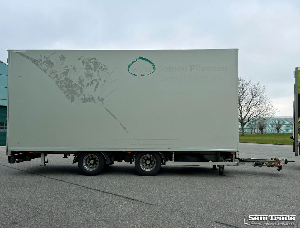 Burg 2-Axle VAN Beurden Isolated BOX TRS Cooling Hydrarolls 710 x 250 x 299 CM Inside Super Condition - Refrigerator trailer: picture 5 Burg 2-Axle VAN Beurden Isolated BOX TRS Cooling Hydrarolls 710 x 250 x 299 CM Inside Super Condition - Refrigerator trailer: picture 5