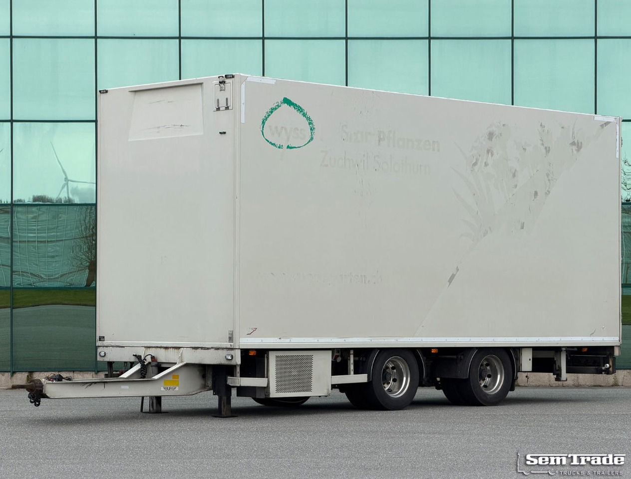 Burg 2-Axle VAN Beurden Isolated BOX TRS Cooling Hydrarolls 710 x 250 x 299 CM Inside Super Condition - Refrigerator trailer: picture 1 Burg 2-Axle VAN Beurden Isolated BOX TRS Cooling Hydrarolls 710 x 250 x 299 CM Inside Super Condition - Refrigerator trailer: picture 1