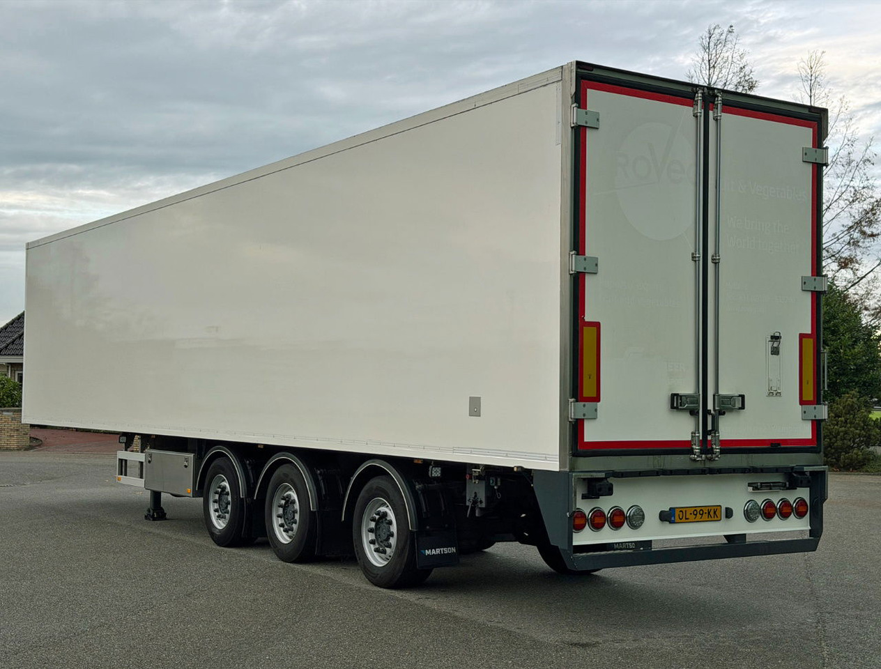 HTF 3-AS Heiwo 1345 x 250 x 265 CM Stuuras Tridec Super Staat NL Trailer - Refrigerator semi-trailer: picture 3 HTF 3-AS Heiwo 1345 x 250 x 265 CM Stuuras Tridec Super Staat NL Trailer - Refrigerator semi-trailer: picture 3
