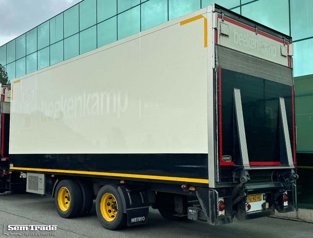 HTF Heiwo Isolated BOX TRS Cooling Tail Lift Holland-Trailer - Refrigerator trailer: picture 3 HTF Heiwo Isolated BOX TRS Cooling Tail Lift Holland-Trailer - Refrigerator trailer: picture 3