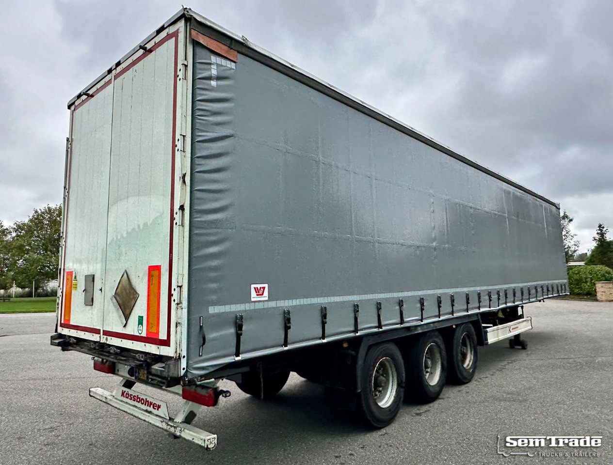 Kässbohrer XS Valx Axles Drum Brakes NEW Curtains NL-Trailer - Curtainsider semi-trailer: picture 4 Kässbohrer XS Valx Axles Drum Brakes NEW Curtains NL-Trailer - Curtainsider semi-trailer: picture 4