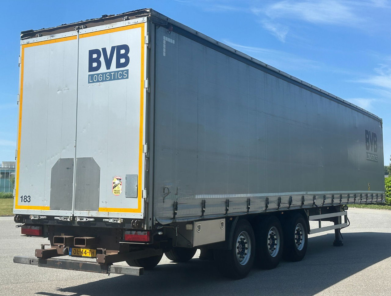 Kögel SN24 Edscha SAF Axles Disc Brakes Lift Axle TOP Condition NL Trailer - Curtainsider semi-trailer: picture 5 Kögel SN24 Edscha SAF Axles Disc Brakes Lift Axle TOP Condition NL Trailer - Curtainsider semi-trailer: picture 5