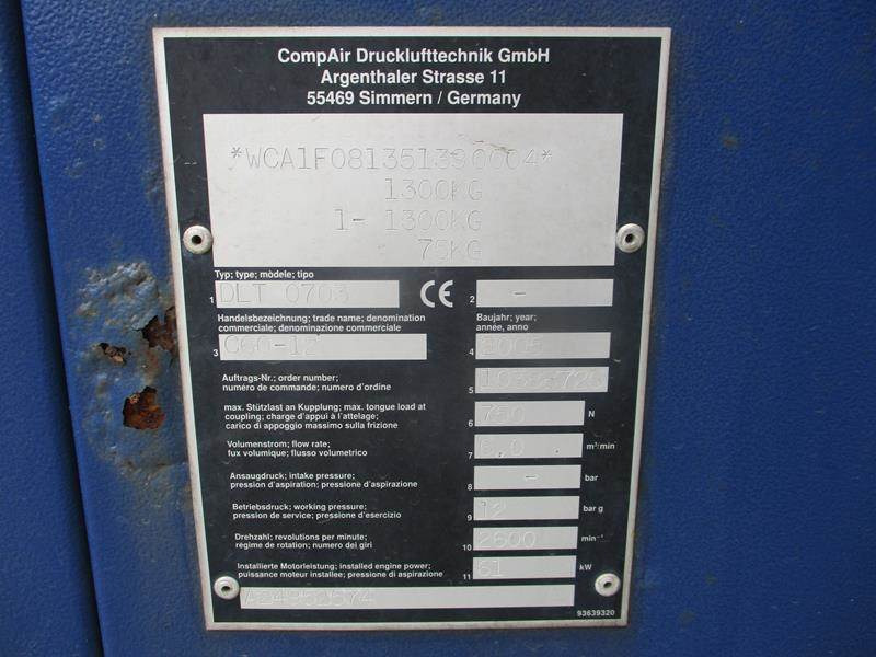 Air compressor Compair C 60 - 12 - N: picture 10