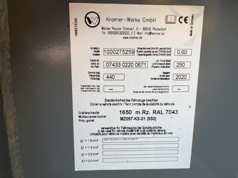 Wheel loader Kramer 5055 E: picture 14