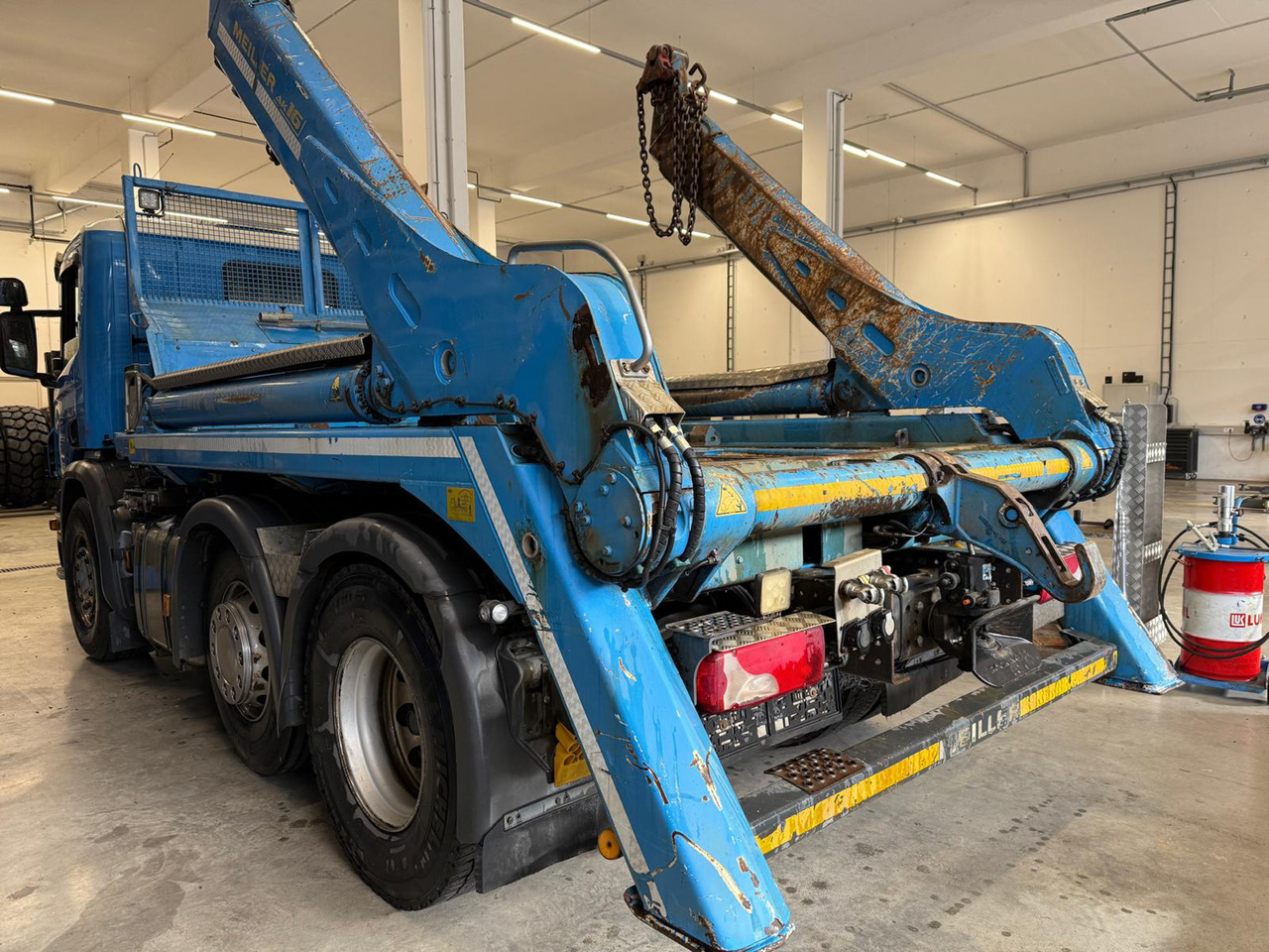 SCANIA P450 6x2 + AK16N TC - Skip loader truck: picture 2 SCANIA P450 6x2 + AK16N TC - Skip loader truck: picture 2