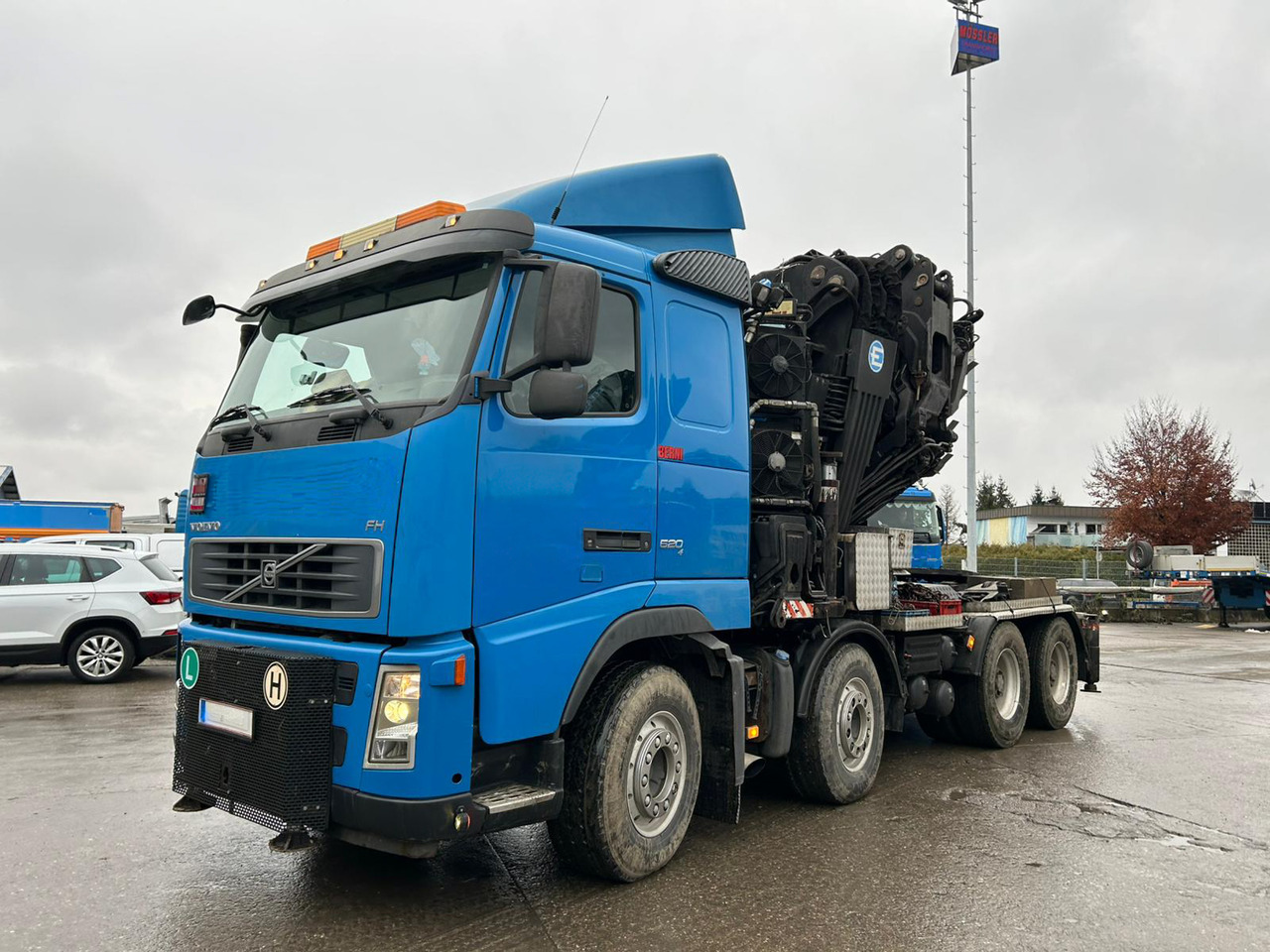 Volvo 520 FH + Effer 1550/8S - Truck mounted crane: picture 1 Volvo 520 FH + Effer 1550/8S - Truck mounted crane: picture 1