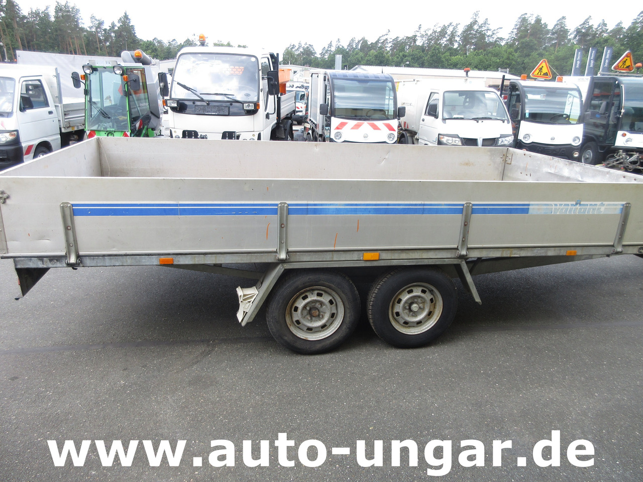 Buhl Variant 2000 Anhänger Pritsche Hochlader 2.000kg Alubordwände - Dropside/ Flatbed trailer: picture 2 Buhl Variant 2000 Anhänger Pritsche Hochlader 2.000kg Alubordwände - Dropside/ Flatbed trailer: picture 2