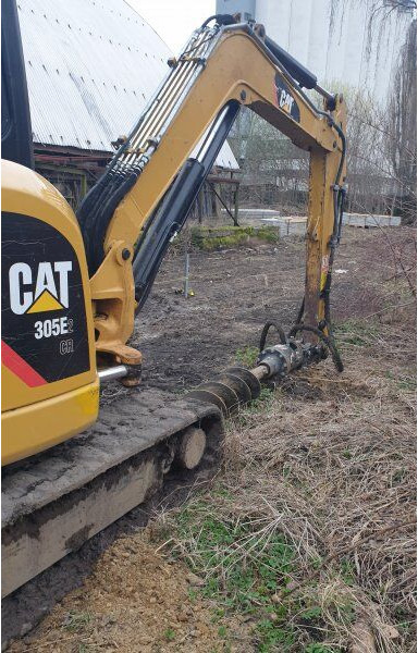Caterpillar 305 E2 +drill - Mini excavator: picture 4 Caterpillar 305 E2 +drill - Mini excavator: picture 4