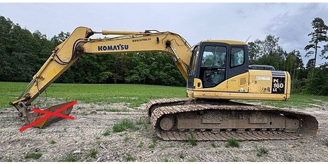 Komatsu PC160 LC-7K - Crawler excavator: picture 4 Komatsu PC160 LC-7K - Crawler excavator: picture 4