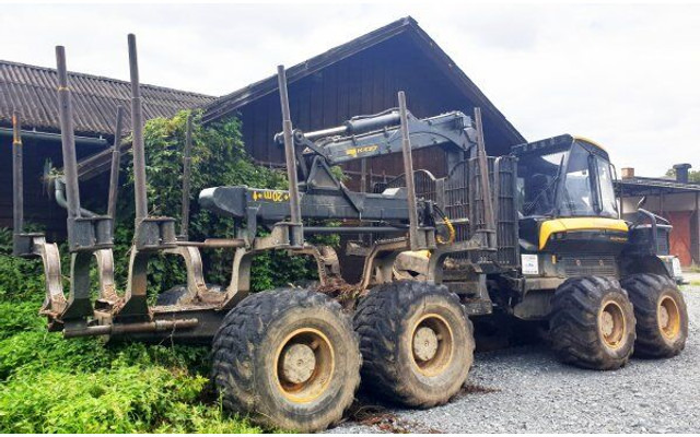 Ponsse Elephant 8W (+ K100+) - Forestry trailer: picture 2 Ponsse Elephant 8W (+ K100+) - Forestry trailer: picture 2