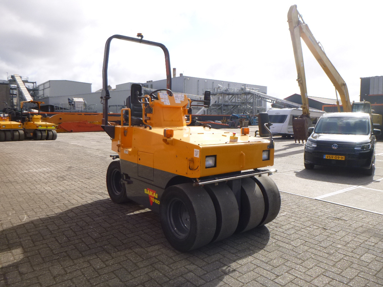 Pneumatic roller SAKAI TS160-2: picture 6