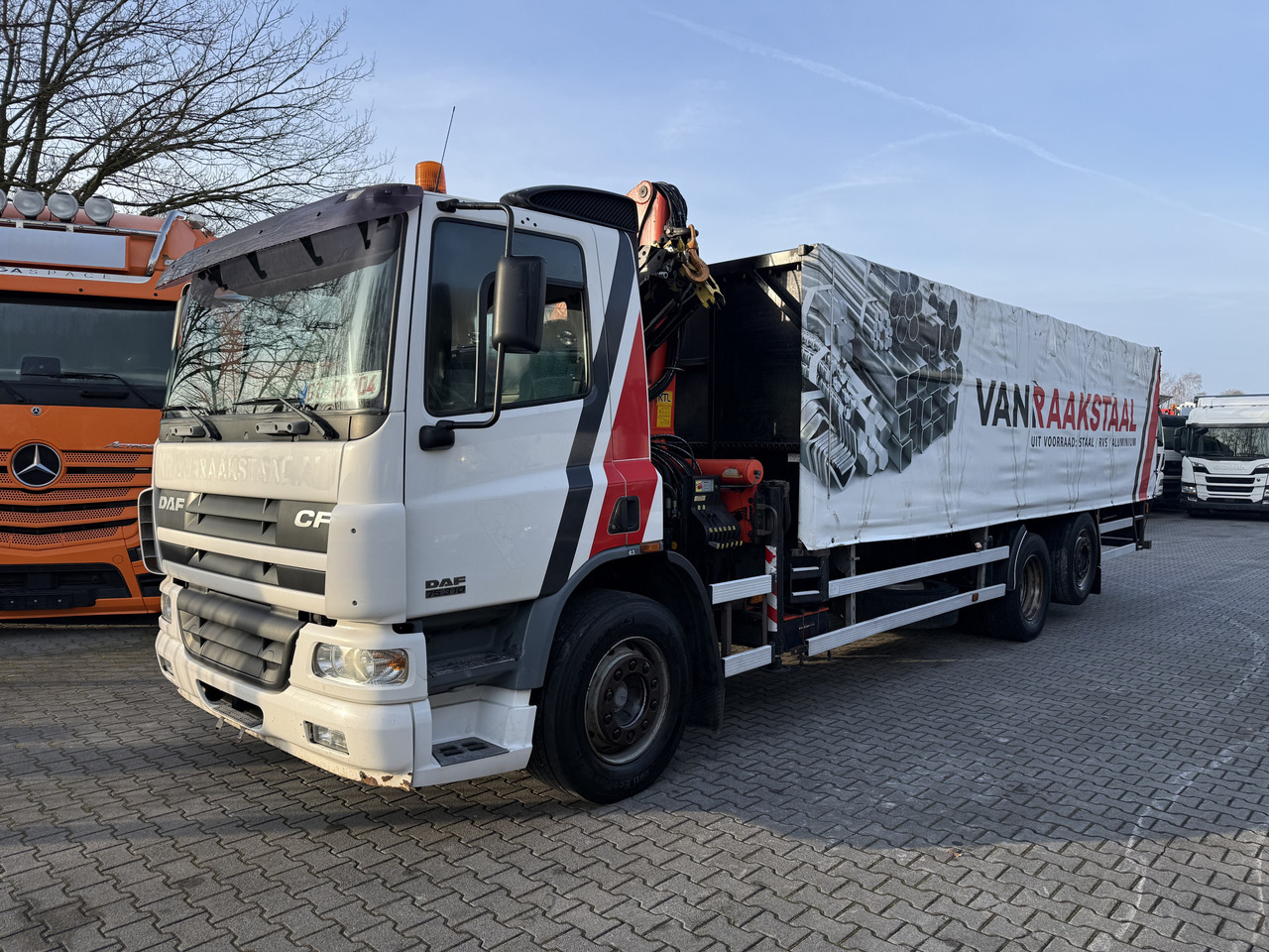 Daf CF310 6X2 Palfinger PK 12000 - Dropside/ Flatbed truck, Crane truck: picture 1 Daf CF310 6X2 Palfinger PK 12000 - Dropside/ Flatbed truck, Crane truck: picture 1