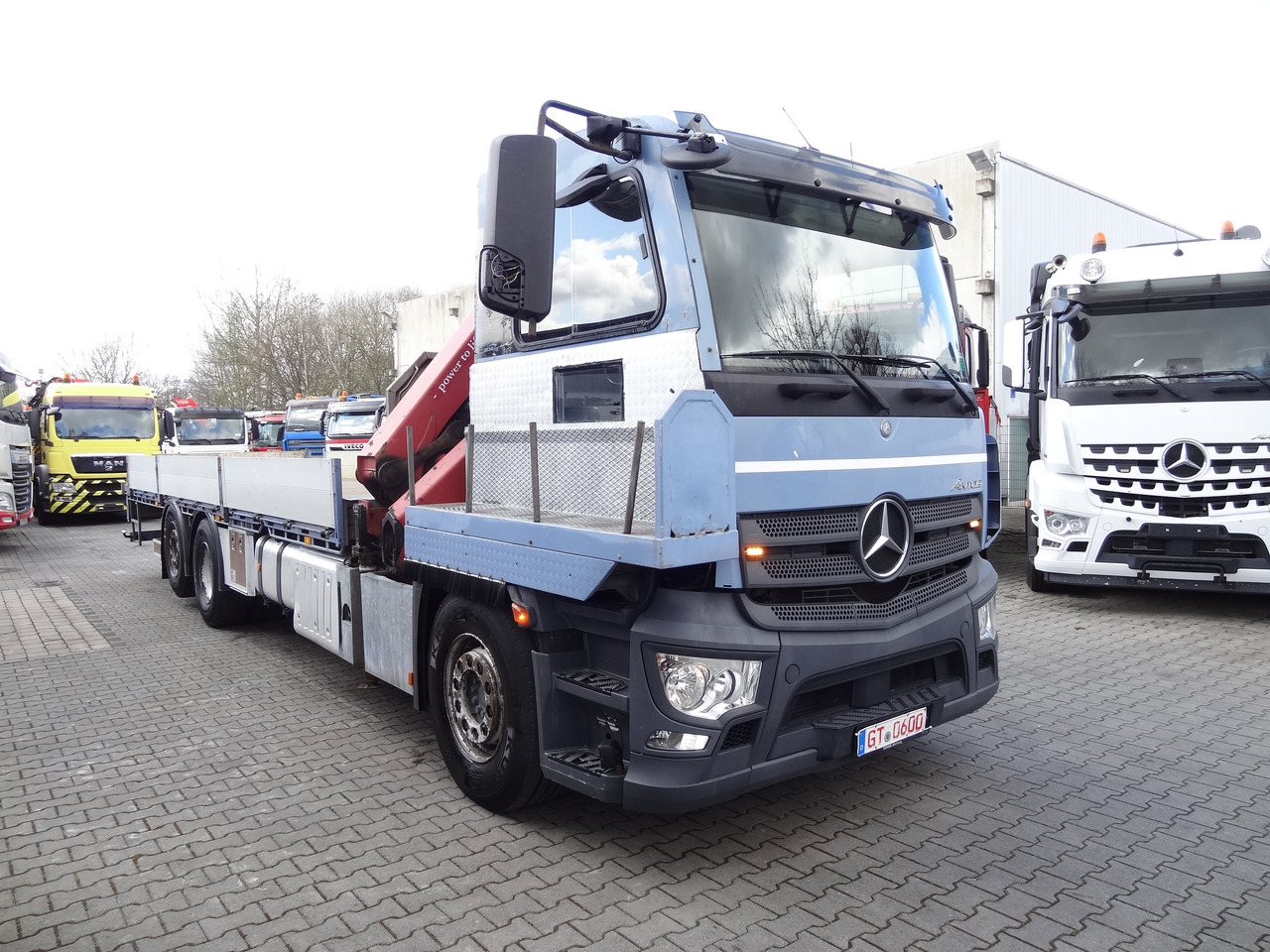 Mercedes-Benz Actros 2533 6X2 HMF 1820 Langmaterial leasing Mercedes-Benz Actros 2533 6X2 HMF 1820 Langmaterial: picture 11