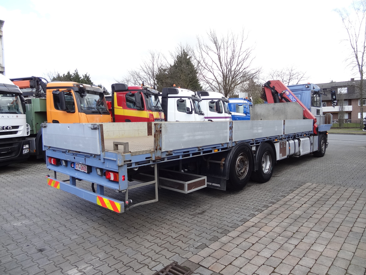 Mercedes-Benz Actros 2533 6X2 HMF 1820 Langmaterial leasing Mercedes-Benz Actros 2533 6X2 HMF 1820 Langmaterial: picture 12
