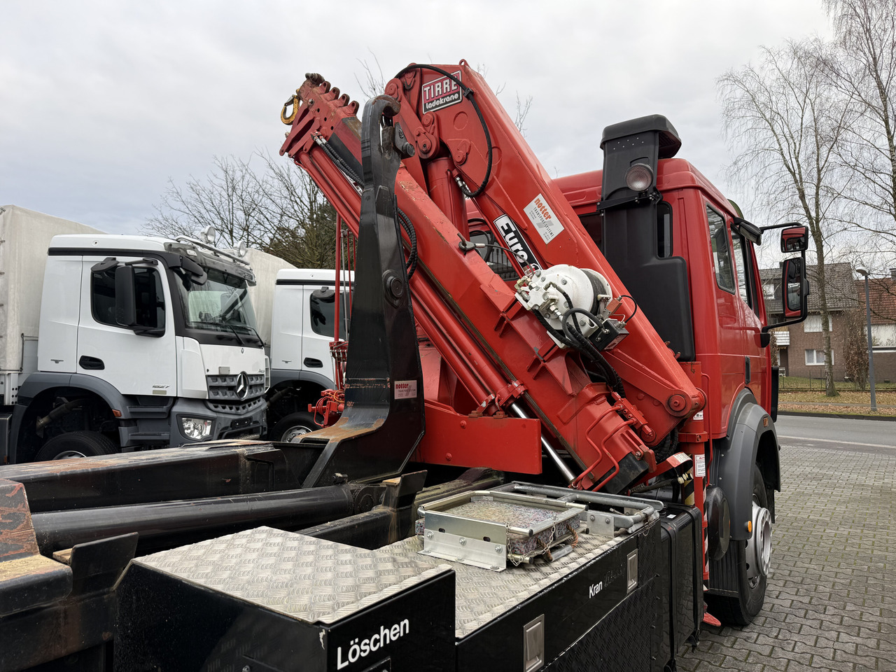 Mercedes-Benz SK 2538 6X4 Haken Kran/ Oldtimer/ Feuerwehr - Hook lift truck, Crane truck: picture 3 Mercedes-Benz SK 2538 6X4 Haken Kran/ Oldtimer/ Feuerwehr - Hook lift truck, Crane truck: picture 3