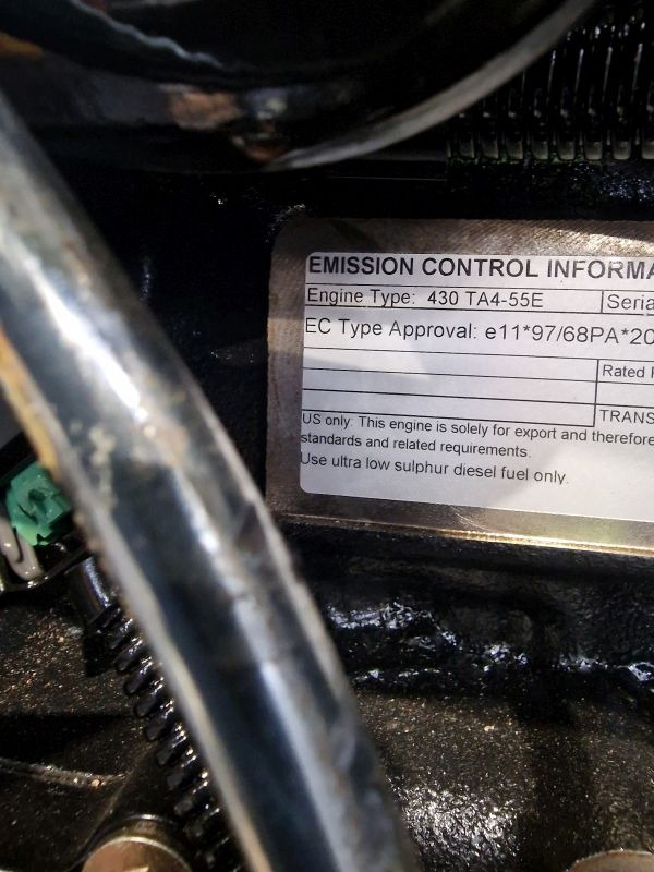 JCB 430 TA4-55E Engine (Plant) - Engine for Construction machinery: picture 2 JCB 430 TA4-55E Engine (Plant) - Engine for Construction machinery: picture 2