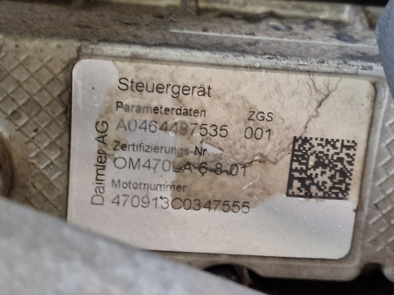 Mercedes Benz OM470LA 6-8-01 470.913C Engine (Truck) - Engine for Truck: picture 2 Mercedes Benz OM470LA 6-8-01 470.913C Engine (Truck) - Engine for Truck: picture 2