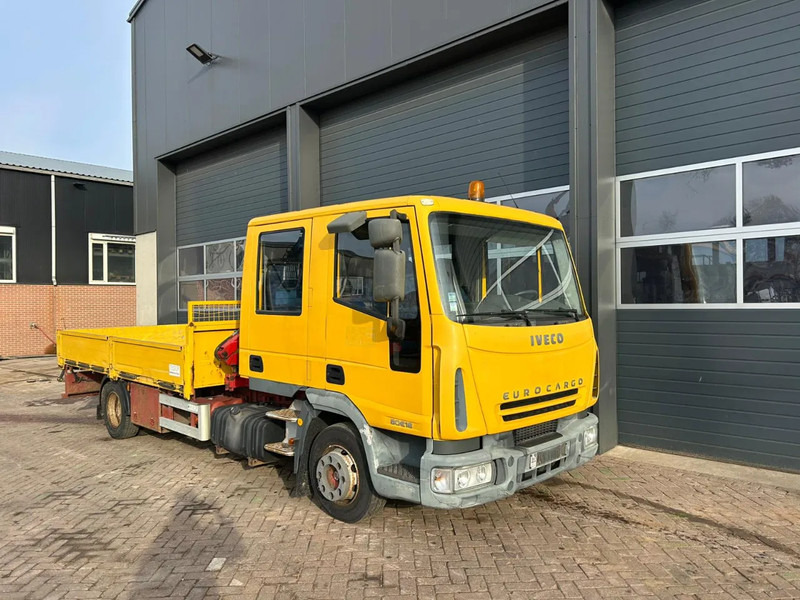Iveco Eurocargo 80E18D - Dropside/ Flatbed truck, Crane truck: picture 2 Iveco Eurocargo 80E18D - Dropside/ Flatbed truck, Crane truck: picture 2