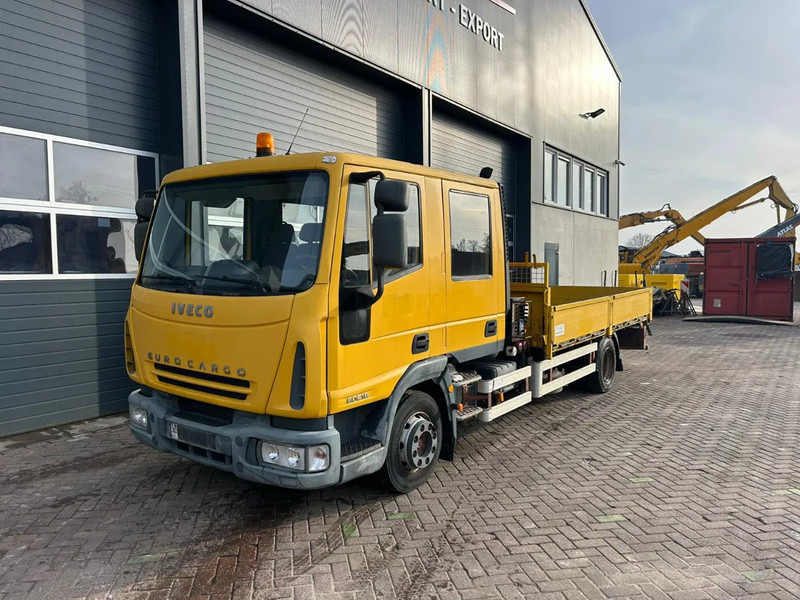 Iveco Eurocargo 80E18D - Dropside/ Flatbed truck, Crane truck: picture 1 Iveco Eurocargo 80E18D - Dropside/ Flatbed truck, Crane truck: picture 1
