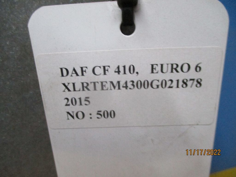 DAF 1893917/1894039/1887711/1956193 COMPLEET GRILL CF EURO 6 MODEL 2016 - Grill for Truck: picture 3 DAF 1893917/1894039/1887711/1956193 COMPLEET GRILL CF EURO 6 MODEL 2016 - Grill for Truck: picture 3