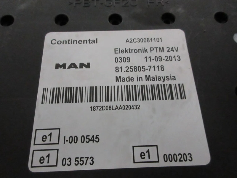 MAN 81.25805-7118 PTM MODULEN EURO 6 MAN TGX 18.440 - Electrical system for Truck: picture 5 MAN 81.25805-7118 PTM MODULEN EURO 6 MAN TGX 18.440 - Electrical system for Truck: picture 5