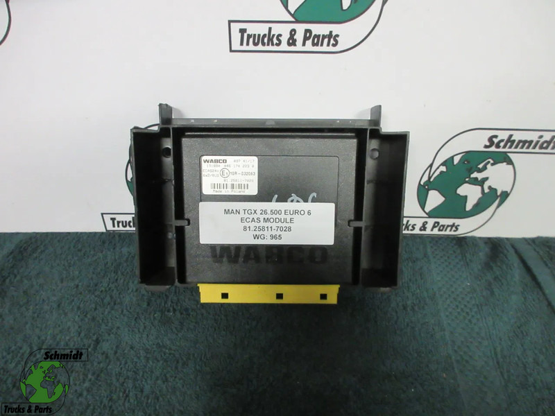 MAN 81.25811-7028 ECAS MODULEN 6X2 MODEL 2020 MAN TGX 18.500 - Electrical system for Truck: picture 1 MAN 81.25811-7028 ECAS MODULEN 6X2 MODEL 2020 MAN TGX 18.500 - Electrical system for Truck: picture 1