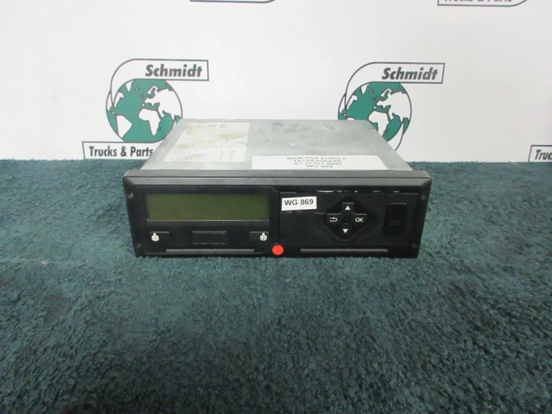 MAN 81.27101-6597 TACHOGRAAF EURO 6 TGS TGX TGM TGL KM 651.000 // 480.000 - Electrical system for Truck: picture 2 MAN 81.27101-6597 TACHOGRAAF EURO 6 TGS TGX TGM TGL KM 651.000 // 480.000 - Electrical system for Truck: picture 2