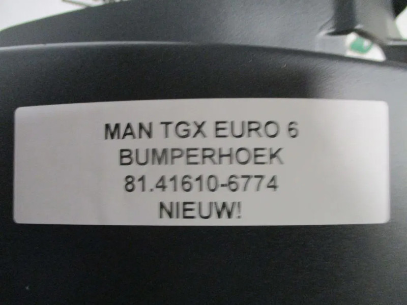 MAN 81.41610-6774 Bumperhoek TGX euro 6 rechts - Bumper for Truck: picture 2 MAN 81.41610-6774 Bumperhoek TGX euro 6 rechts - Bumper for Truck: picture 2