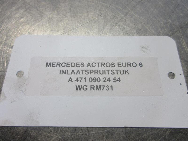 Mercedes-Benz A 471 098 16 17 // A 471 090 24 54 INLAADSPRIJTSTUK BENZ 1845 MP4 OM471LA - Intake manifold for Truck: picture 5 Mercedes-Benz A 471 098 16 17 // A 471 090 24 54 INLAADSPRIJTSTUK BENZ 1845 MP4 OM471LA - Intake manifold for Truck: picture 5