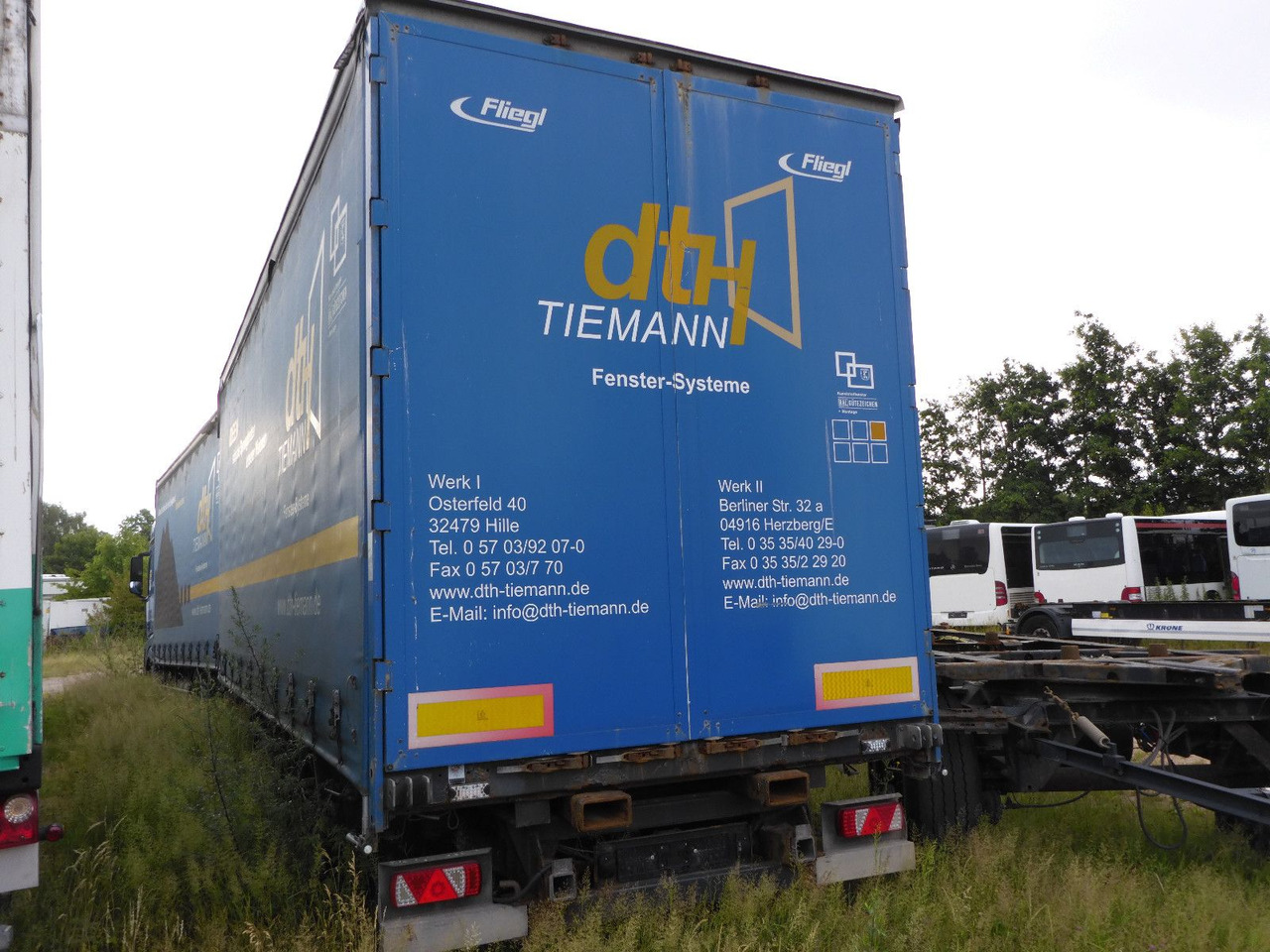 Mercedes-Benz 1840 Top Zustand 106 m3 Euro 6 + Anhänger - Curtain side truck: picture 2 Mercedes-Benz 1840 Top Zustand 106 m3 Euro 6 + Anhänger - Curtain side truck: picture 2