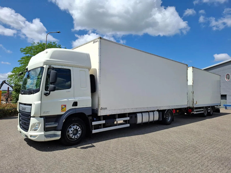 DAF CF 330 / VOLUME COMBI / THROUGH-LOADING SYSTEM / TUV:08-01-2026 / DEB / AIRCO / MANUAL / EURO-6 / 2016 - Box truck: picture 1 DAF CF 330 / VOLUME COMBI / THROUGH-LOADING SYSTEM / TUV:08-01-2026 / DEB / AIRCO / MANUAL / EURO-6 / 2016 - Box truck: picture 1