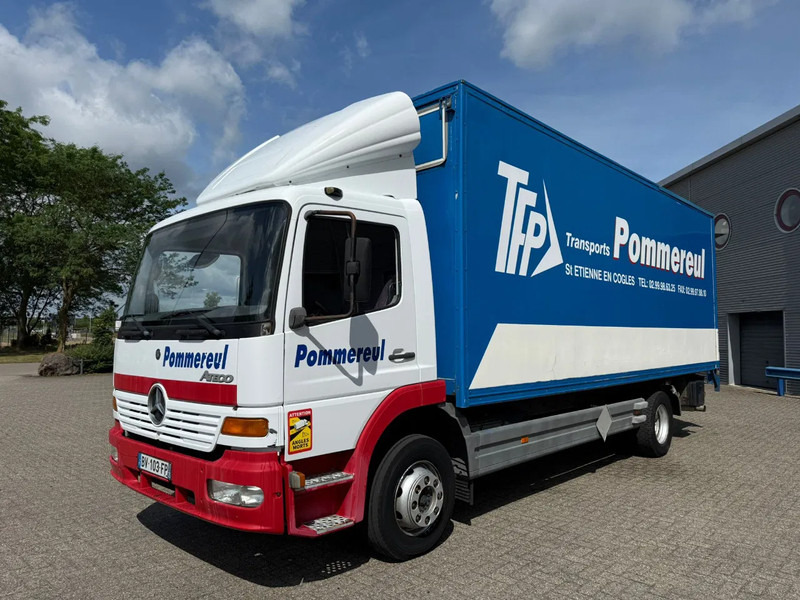 Mercedes-Benz Atego 1217 / ONLY:634742 KM / PLATFORM 1500 KG / OLD TACHO / GOOD CONDITION / MANUAL / 2000 - Box truck: picture 1 Mercedes-Benz Atego 1217 / ONLY:634742 KM / PLATFORM 1500 KG / OLD TACHO / GOOD CONDITION / MANUAL / 2000 - Box truck: picture 1